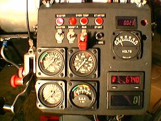 TEC-95 instrument panel